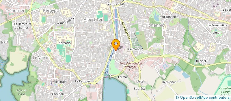 localisation de l'entreprise SCI MAHE à VANNES