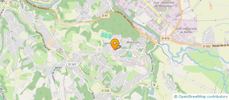 localisation de l'entreprise SCI MAHE  VIENNE