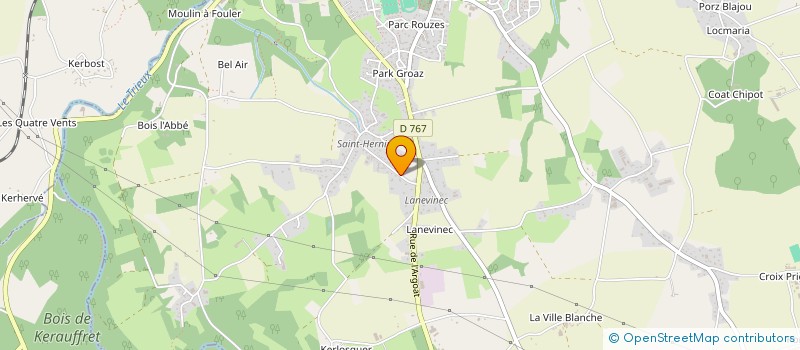 localisation de l'entreprise SCI MAHE  PLOUMAGOAR