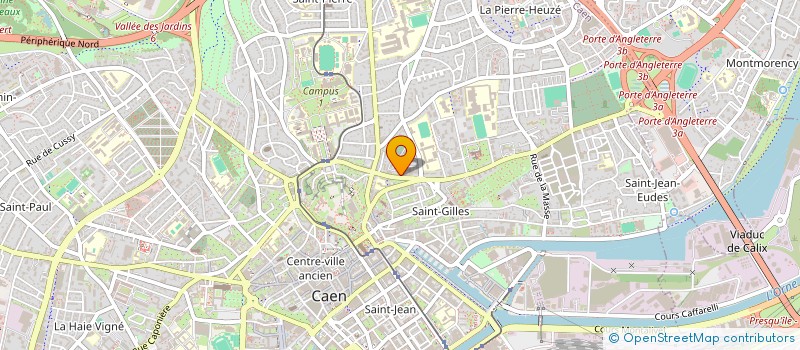 localisation de l'entreprise SCI MAHE à CAEN