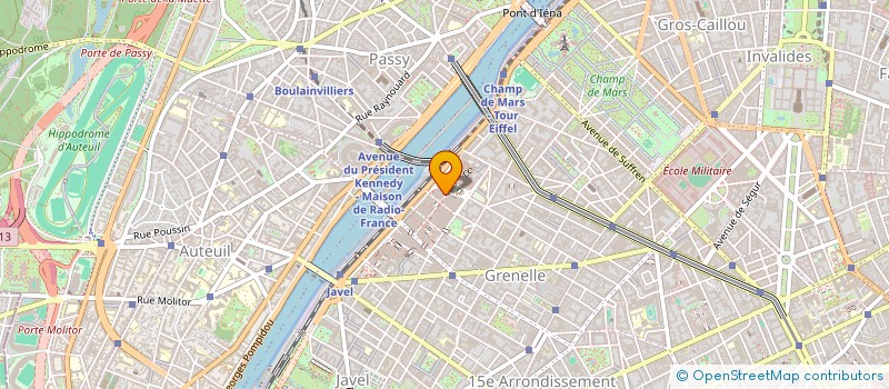 localisation de l'entreprise SCI MAHE DE LA BOURDONNAIS  PARIS