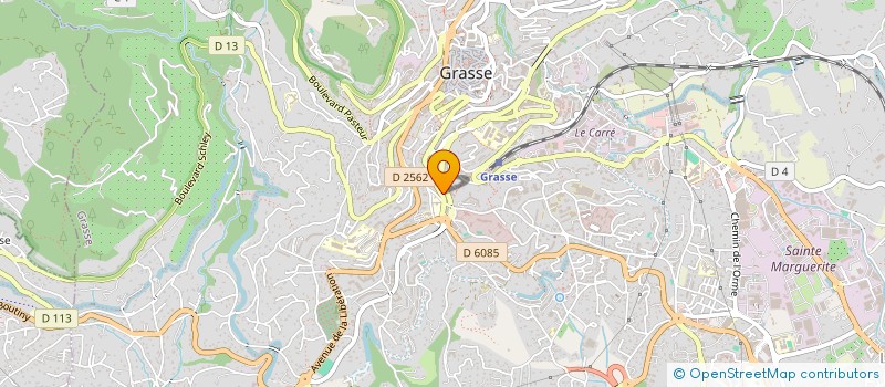 localisation de l'entreprise SCI MAHE IMMOBILIER  GRASSE