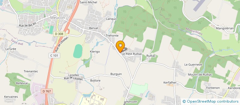 localisation de l'entreprise SCI MAHEO  SAINT-AVE