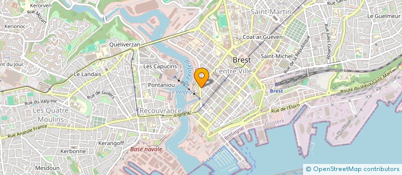 localisation de l'entreprise SCI MAHER à BREST