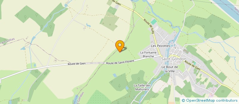 localisation de l'entreprise SCI MAHETHO à SAINT-GONDON
