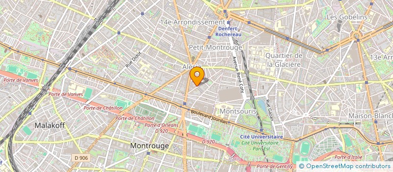 localisation de l'entreprise SCI MAHEVI  PARIS