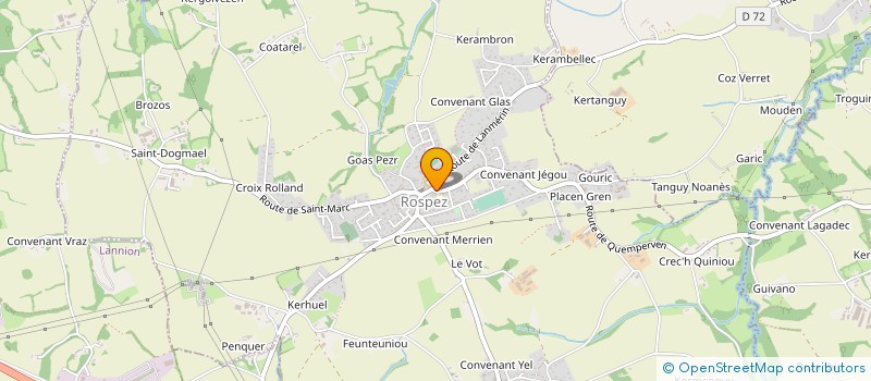 localisation de l'entreprise SCI MAHEXY  ROSPEZ