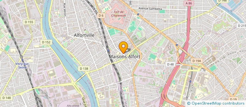 localisation de l'entreprise SCI MAHFOUF KF à MAISONS-ALFORT
