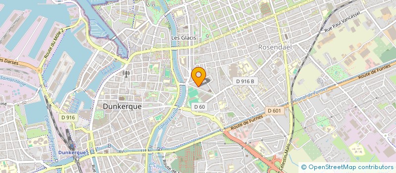 localisation de l'entreprise SCI MAHIEU à DUNKERQUE