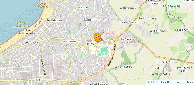 localisation de l'entreprise SCI MAHILO à SAINT-MALO
