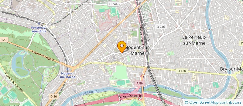 localisation de l'entreprise SCI MAHIOUT ET ASSOCIES à NOGENT-SUR-MARNE