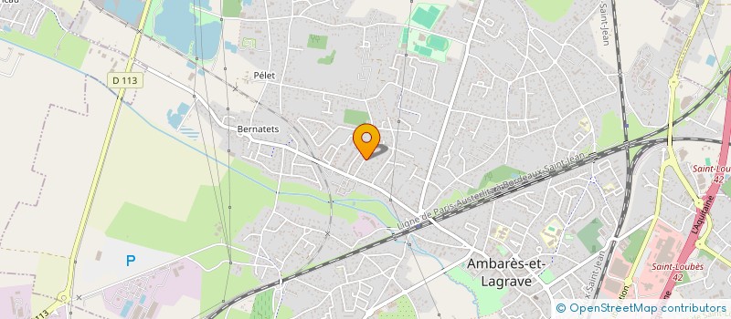 localisation de l'entreprise SCI MAHMEWI  AMBARES-ET-LAGRAVE