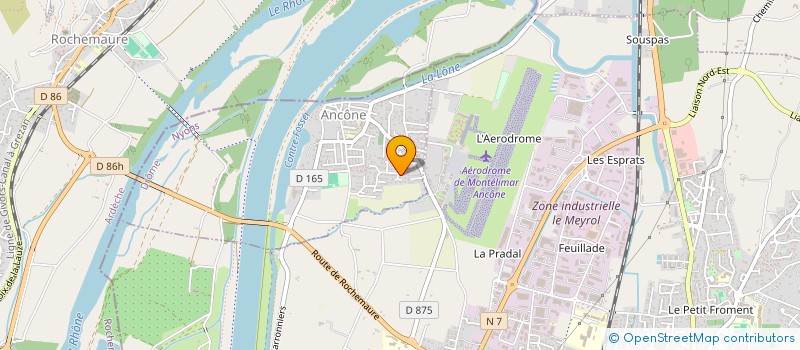 localisation de l'entreprise SCI MAHO  ANCONE