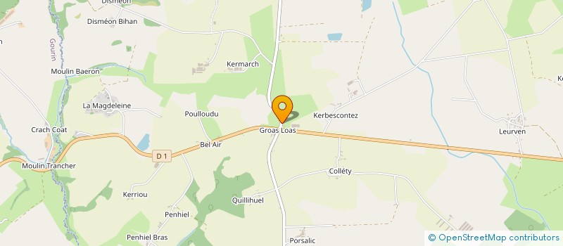 localisation de l'entreprise SCI MAHOT  LANGONNET