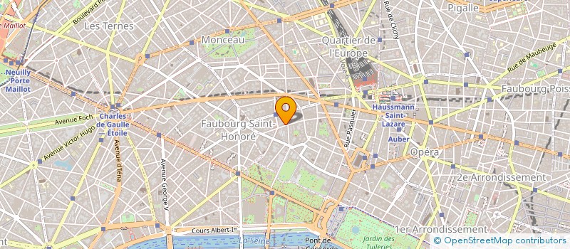 localisation de l'entreprise SCI MAI  PARIS