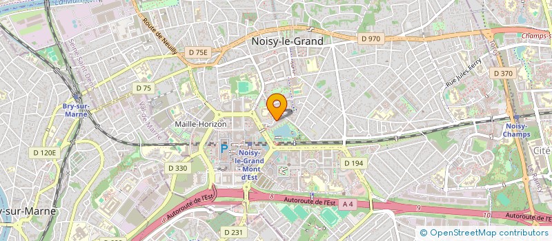 localisation de l'entreprise SCI MAI à NOISY-LE-GRAND