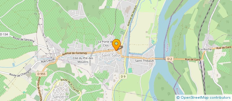 localisation de l'entreprise SCI MAI  SAINT-SATUR