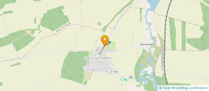 localisation de l'entreprise SCI MAI  CHAUSSOY-EPAGNY