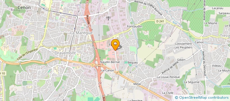 localisation de l'entreprise SCI MAI CHAU  ARTIGUES-PRES-BORDEAUX