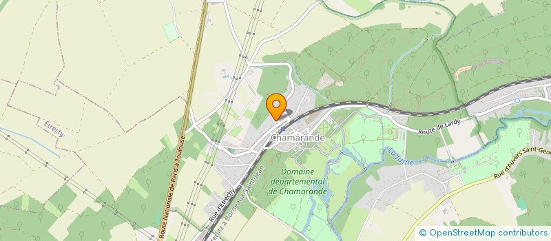 localisation de l'entreprise SCI MAI-MAX  CHAMARANDE