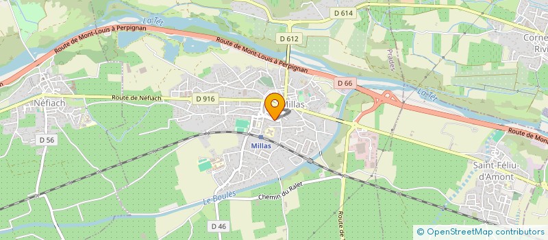 localisation de l'entreprise SCI MAI MOURIREM  MILLAS