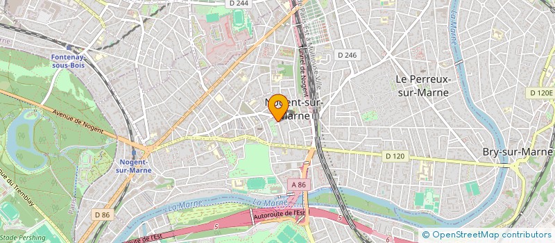 localisation de l'entreprise SCI MAIA  NOGENT-SUR-MARNE