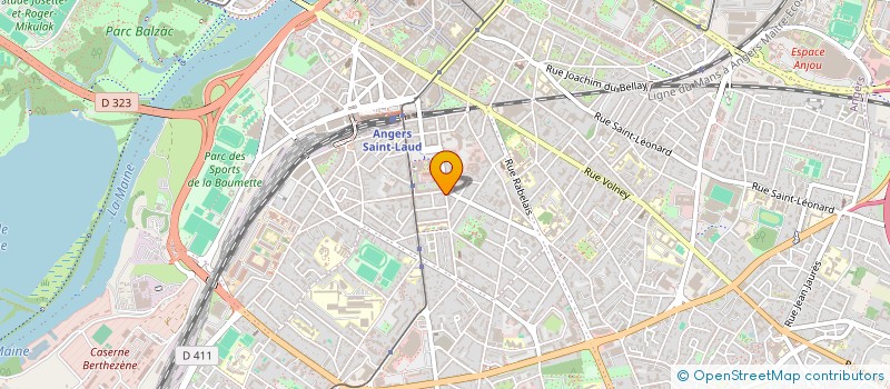 localisation de l'entreprise SCI MAIA à ANGERS