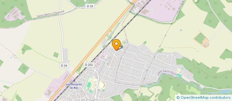 localisation de l'entreprise SCI MAIA  LES ESSARTS-LE-ROI