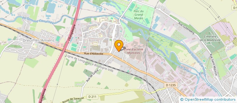 localisation de l'entreprise SCI MAIA à AMIENS