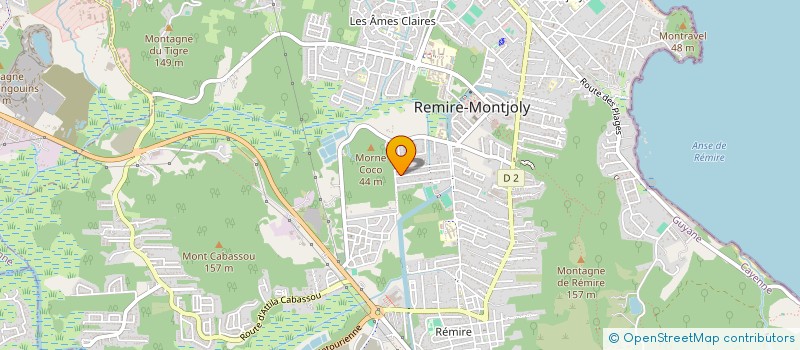 localisation de l'entreprise SCI MAIA  REMIRE-MONTJOLY