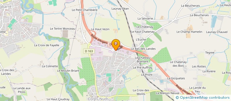 localisation de l'entreprise SCI MAIA  CORPS-NUDS