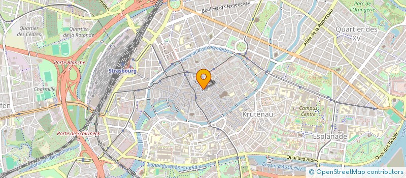 localisation de l'entreprise SCI MAIAO  STRASBOURG