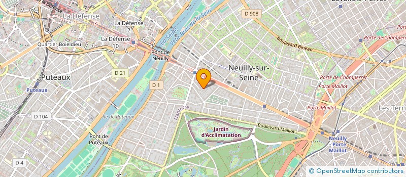 localisation de l'entreprise SCI MAIBELLE à NEUILLY-SUR-SEINE