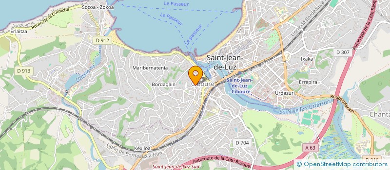 localisation de l'entreprise SCI MAIDO  CIBOURE