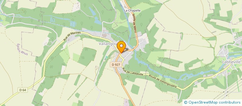 localisation de l'entreprise SCI MAIELO  VALLANGOUJARD