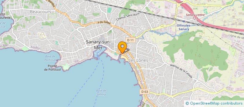 localisation de l'entreprise SCI MAIENO à SIX-FOURS-LES-PLAGES