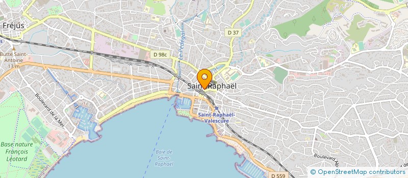 localisation de l'entreprise SCI MAIETTE C LE MIEUX à SAINT-RAPHAEL