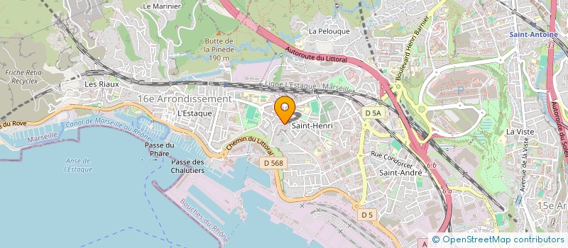 localisation de l'entreprise SCI MAIJUSEP à MARSEILLE