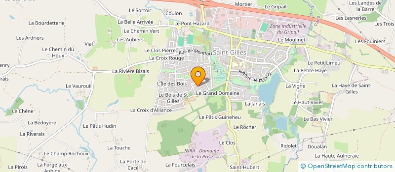 localisation de l'entreprise SCI MAIL 19 à SAINT-GILLES