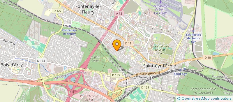 localisation de l'entreprise SCI MAIL ET VAL  SAINT-CYR-L'ECOLE