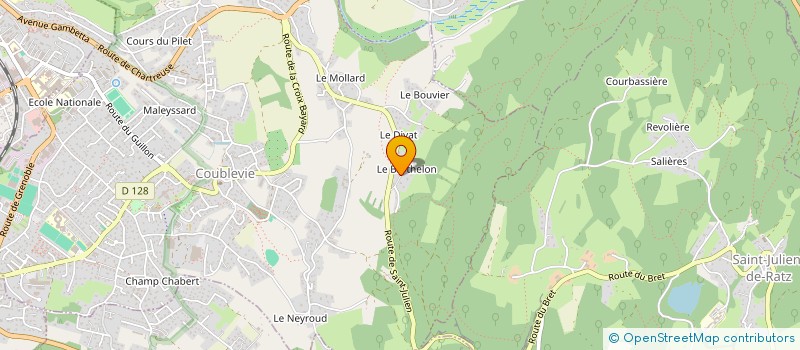 localisation de l'entreprise SCI MAILE  COUBLEVIE