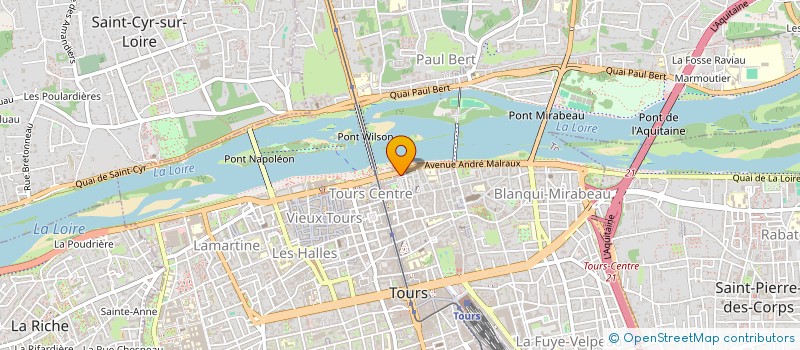 localisation de l'entreprise SCI MAILI  TOURS