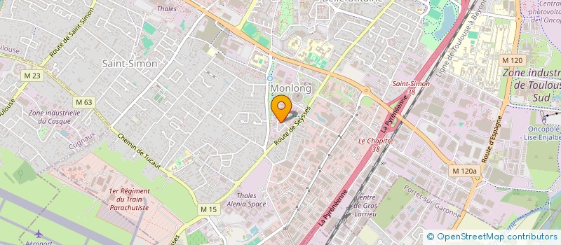 localisation de l'entreprise SCI MAILIANE 2 à TOULOUSE