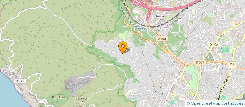 localisation de l'entreprise SCI MAILLANE  LA CIOTAT