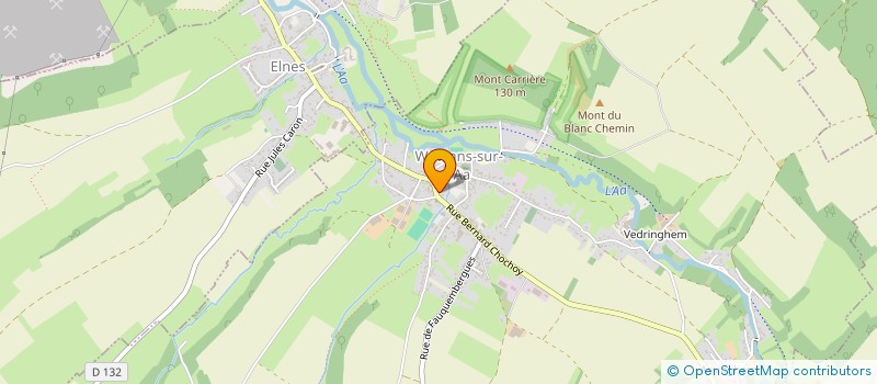 localisation de l'entreprise SCI MAILLARD  WAVRANS-SUR-L'AA