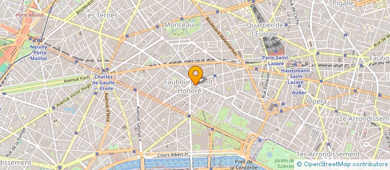 localisation de l'entreprise SCI MAILLE NORD I  PARIS