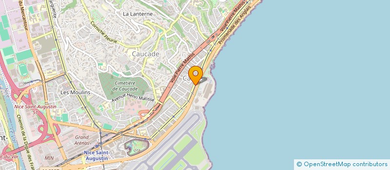 localisation de l'entreprise SCI MAILLERY à NICE