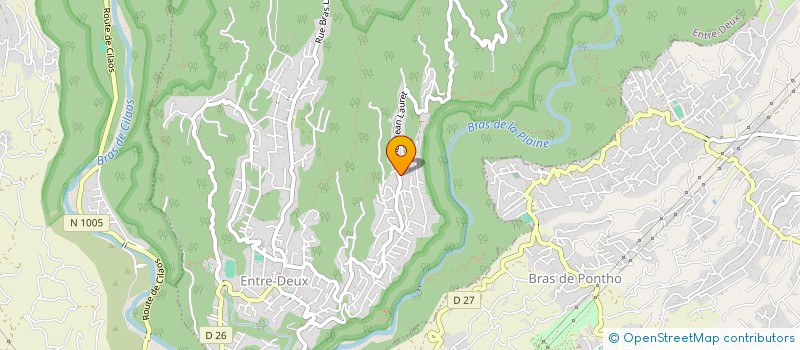 localisation de l'entreprise SCI MAILLOT  ENTRE-DEUX