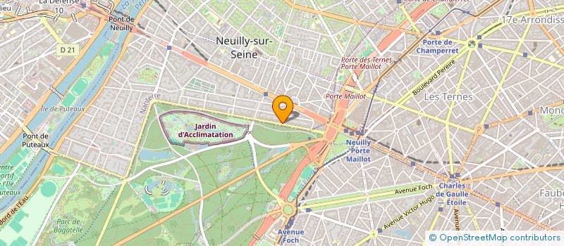 localisation de l'entreprise SCI MAILLOT à NEUILLY-SUR-SEINE