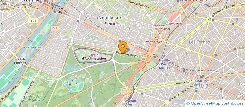 localisation de l'entreprise SCI MAILLOT ENTENTE à NEUILLY-SUR-SEINE